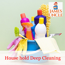 House keeping cleaner Mr. Mithun Sikdar in Nayasarai